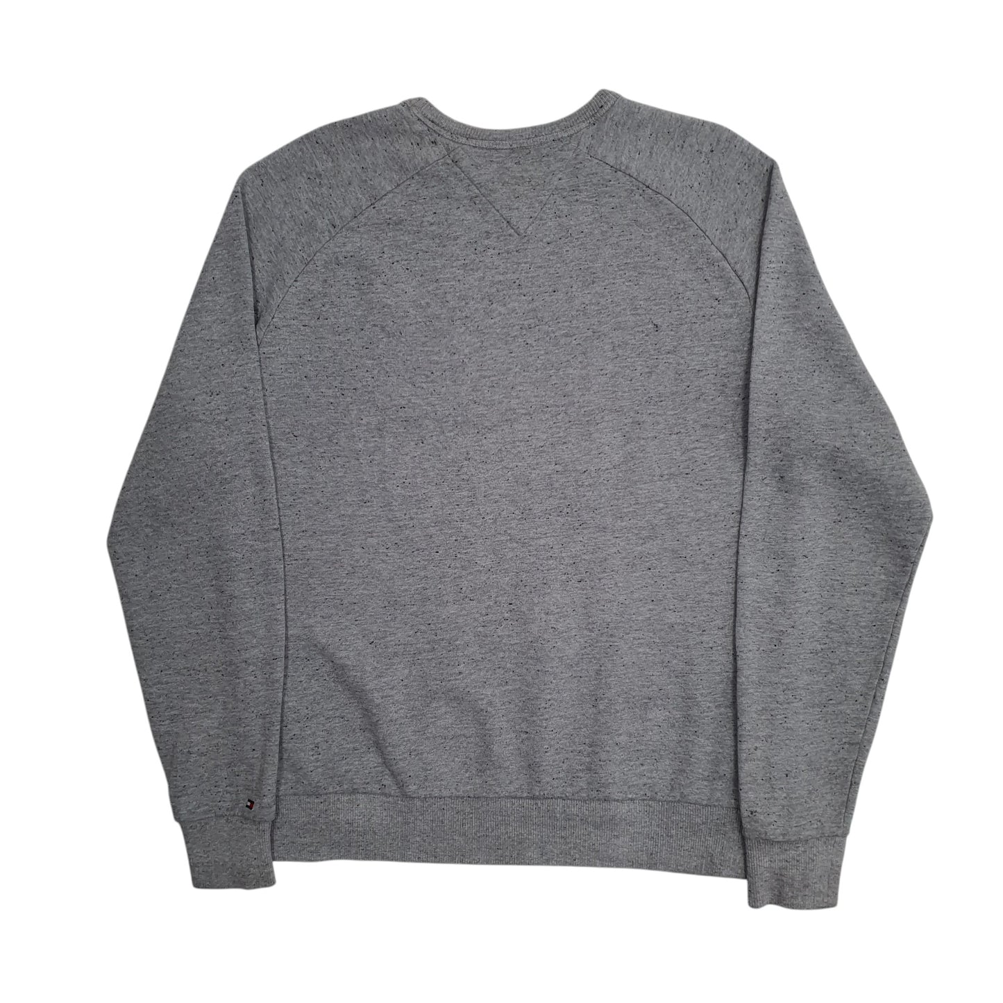 Mens Grey Tommy Hilfiger  Crewneck Jumper