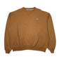 Mens Tan Champion  Crewneck Jumper