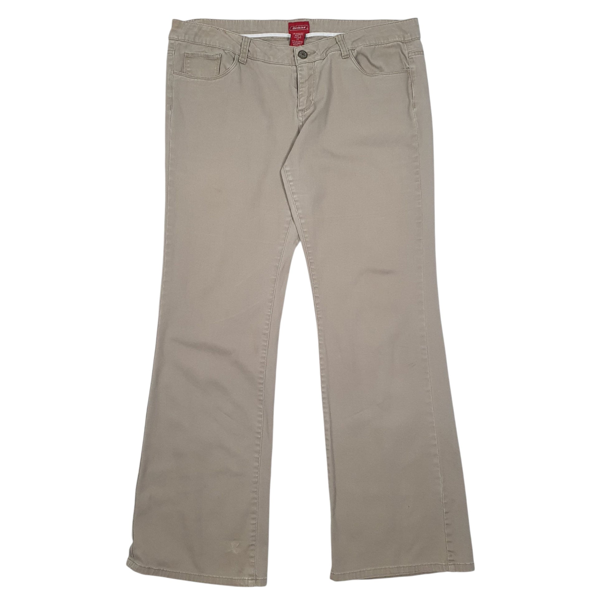 Mens Beige Dickies  Chino Trousers