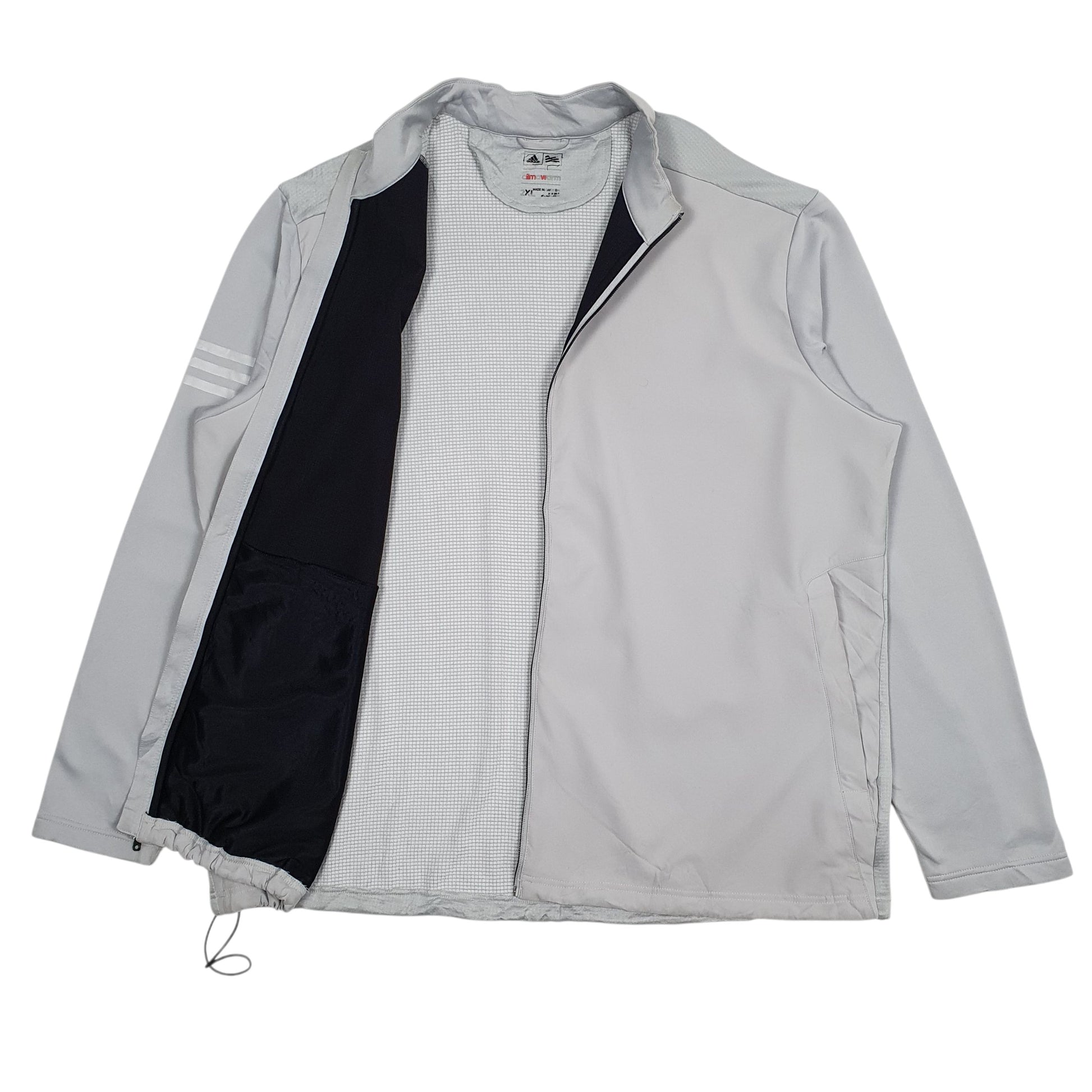 Mens Grey Adidas Climawarm  Coat