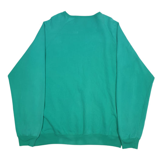 Mens Green Polo Ralph Lauren Vintage 90s Crewneck Jumper
