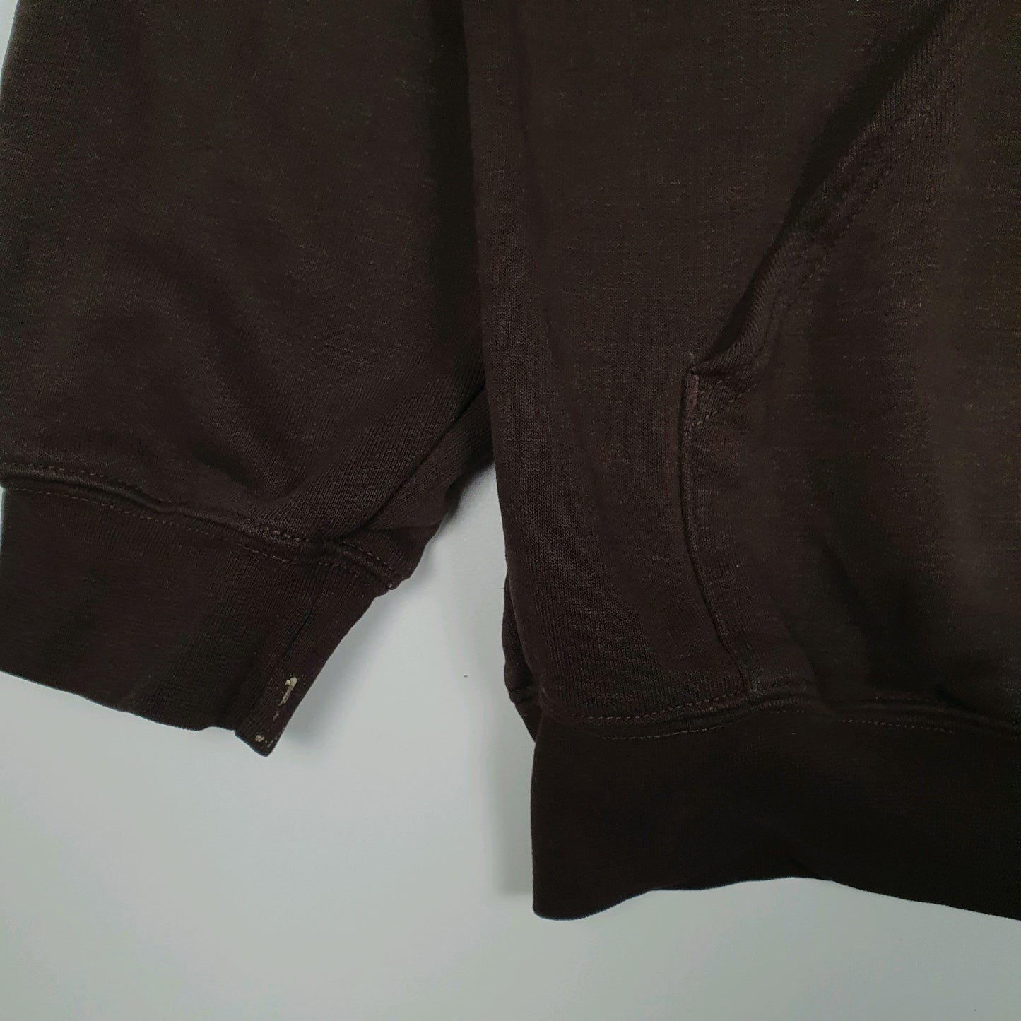 Mens Brown Carhartt Vintage 2000s Hoodie Jumper