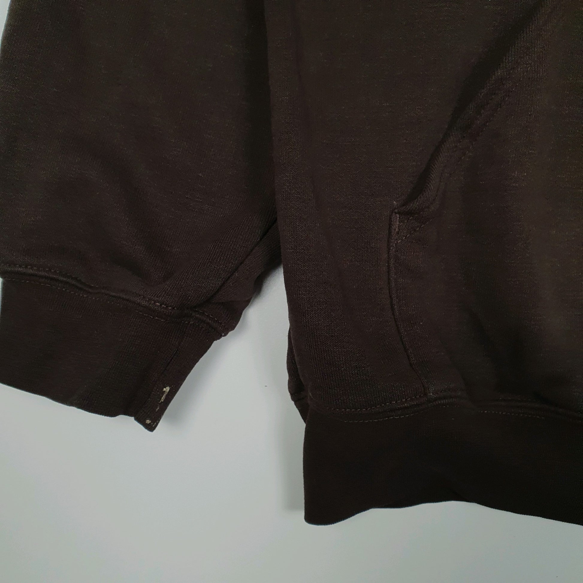 Mens Brown Carhartt Vintage 2000s Hoodie Jumper