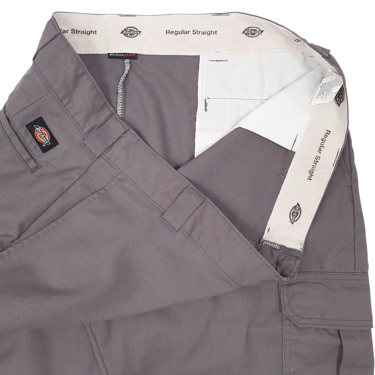 Mens Grey Dickies 874 Workwear  Trousers