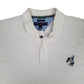 Mens White Tommy Hilfiger Disney Mickey Mouse Golf Crewneck Polo Shirt