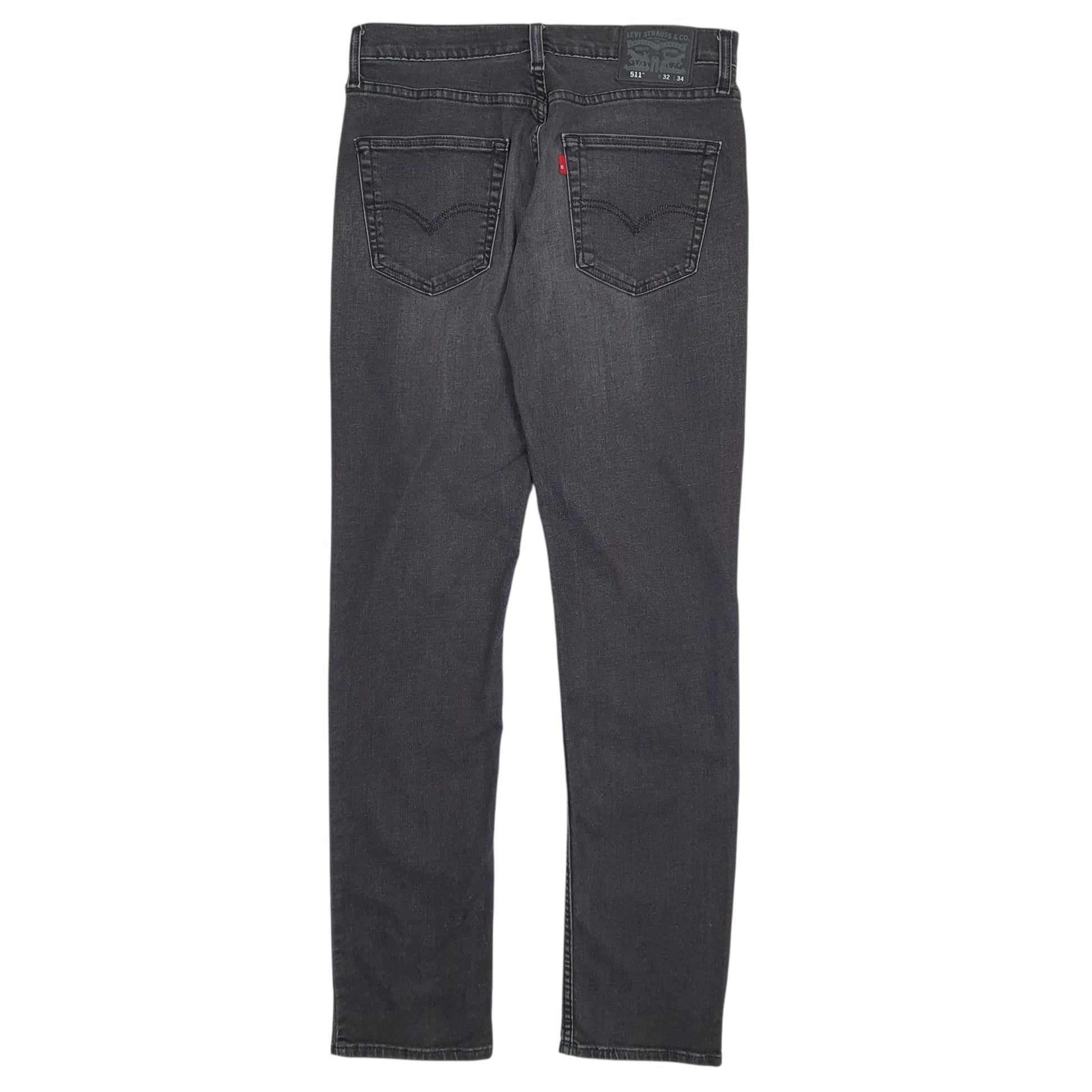 Mens Grey Levis Stretch  Jeans