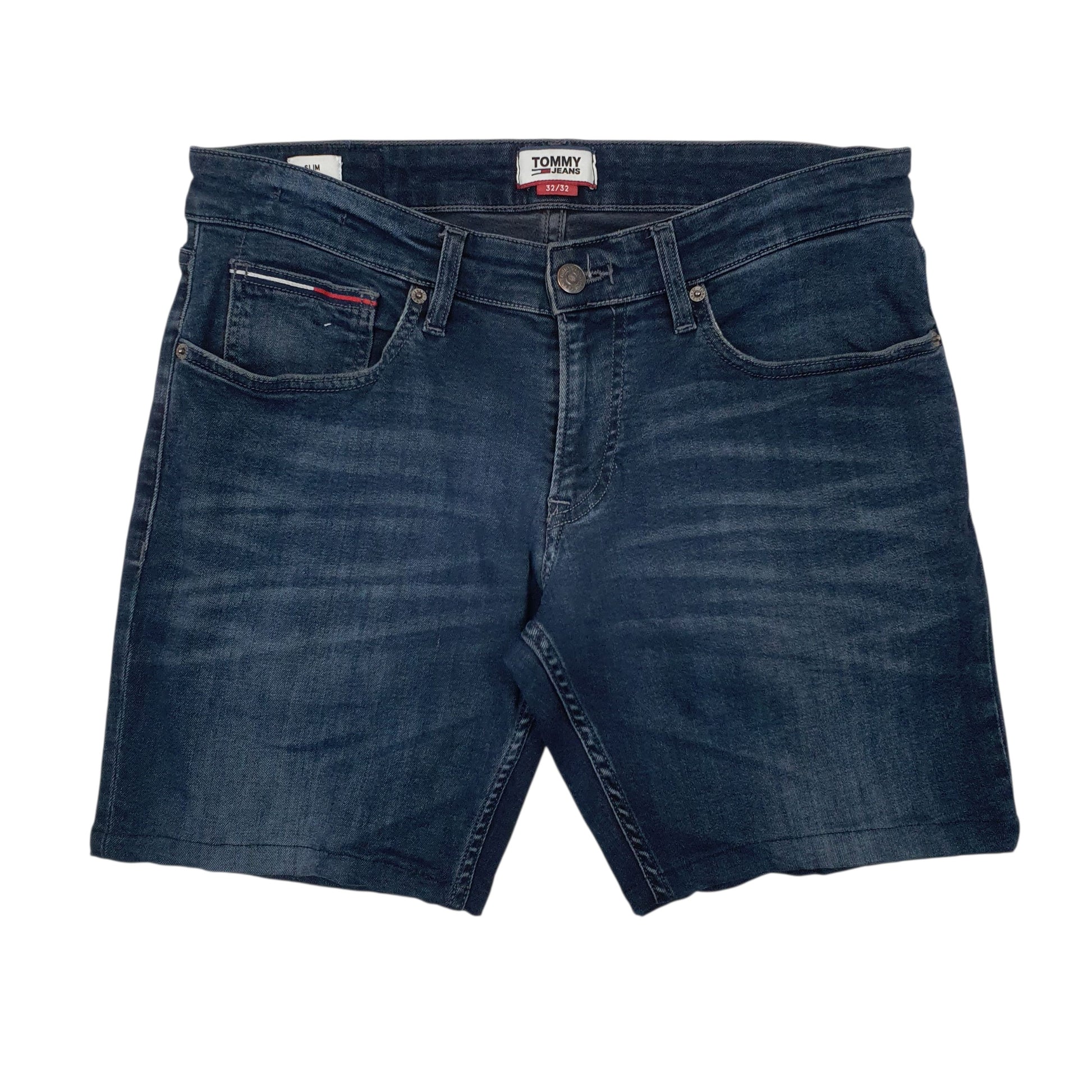 Mens Blue Tommy Hilfiger  Denim Shorts