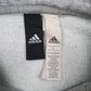 Mens Grey Adidas  Hoodie Jumper
