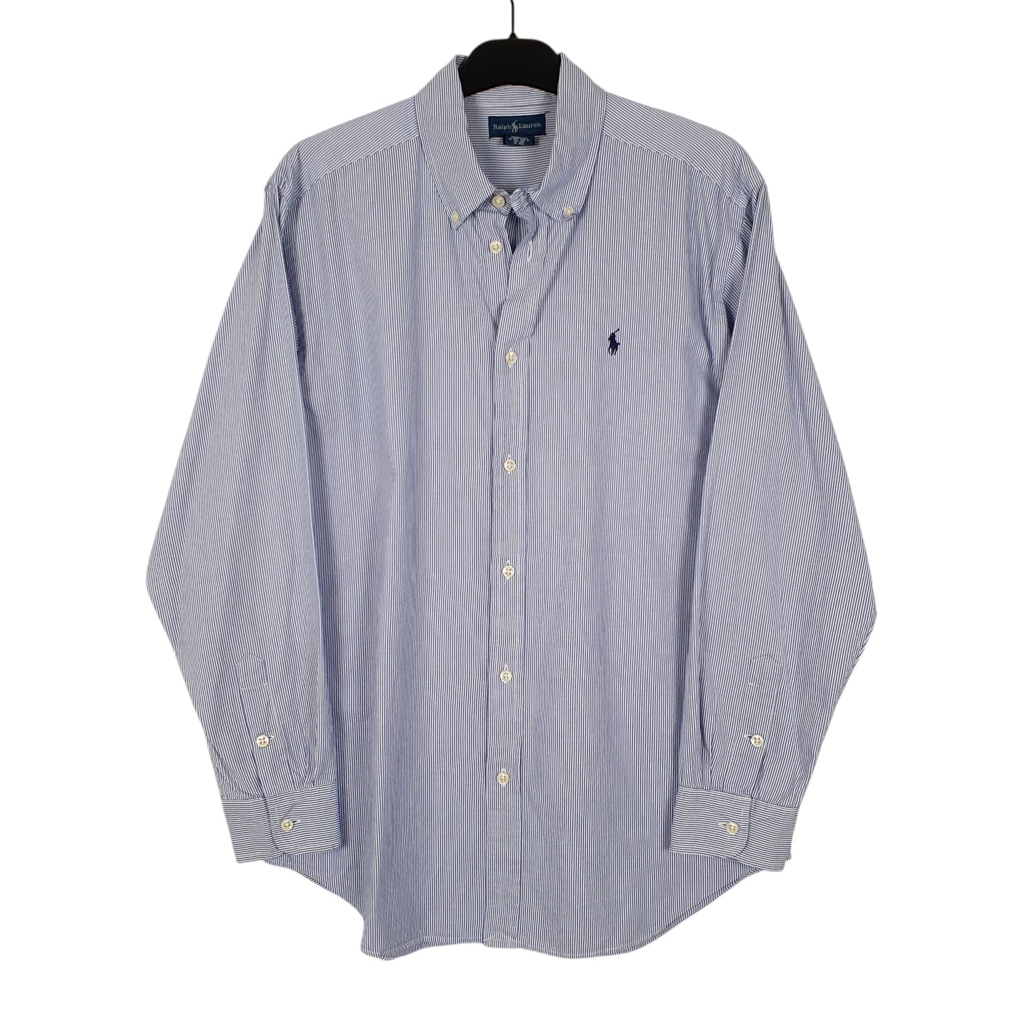 Mens Blue Ralph Lauren  Long Sleeve Shirt
