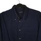 Mens Navy Nautica Corduroy  Shirt