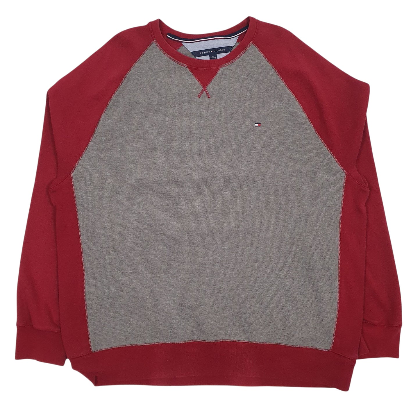 Mens Grey Tommy Hilfiger  Crewneck Jumper