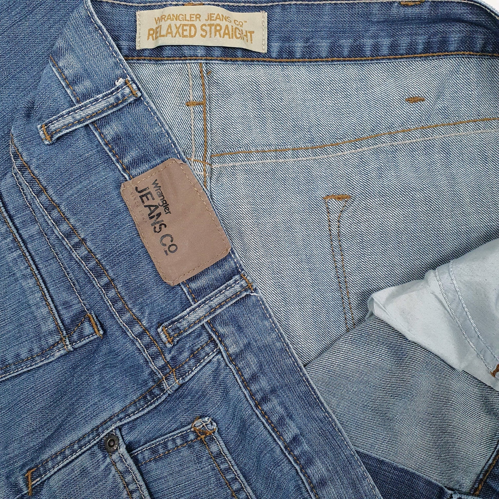 Mens Blue Wrangler   Jeans