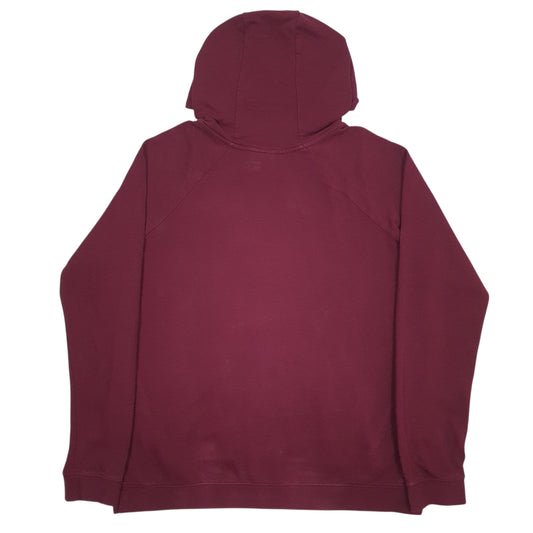 Womens Burgundy Nike Montana Grizzles Hoodie Jumper