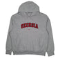 Mens Grey Nike Team Vintage 00s Georgia Hoodie Jumper