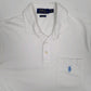 Mens White Polo Ralph Lauren   Polo Shirt