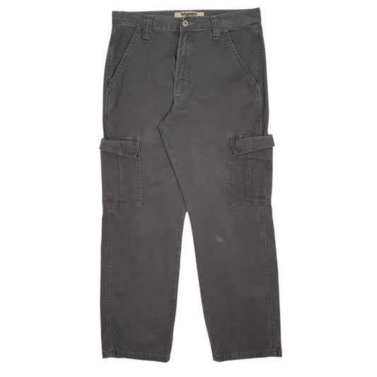 Mens Grey Wrangler  Cargo Trousers