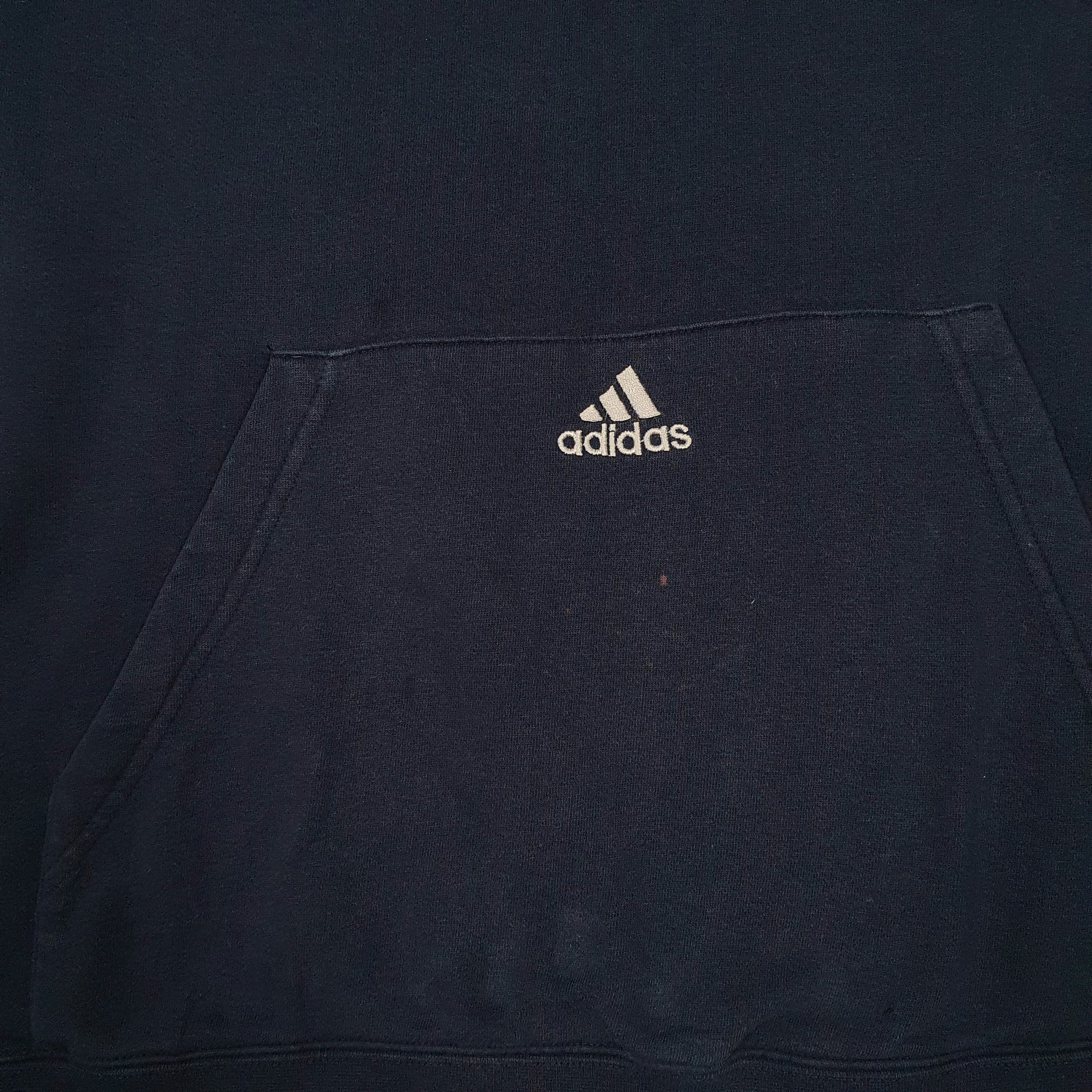 Mens Navy Adidas New York Yankees Vintage 2000s Hoodie Jumper