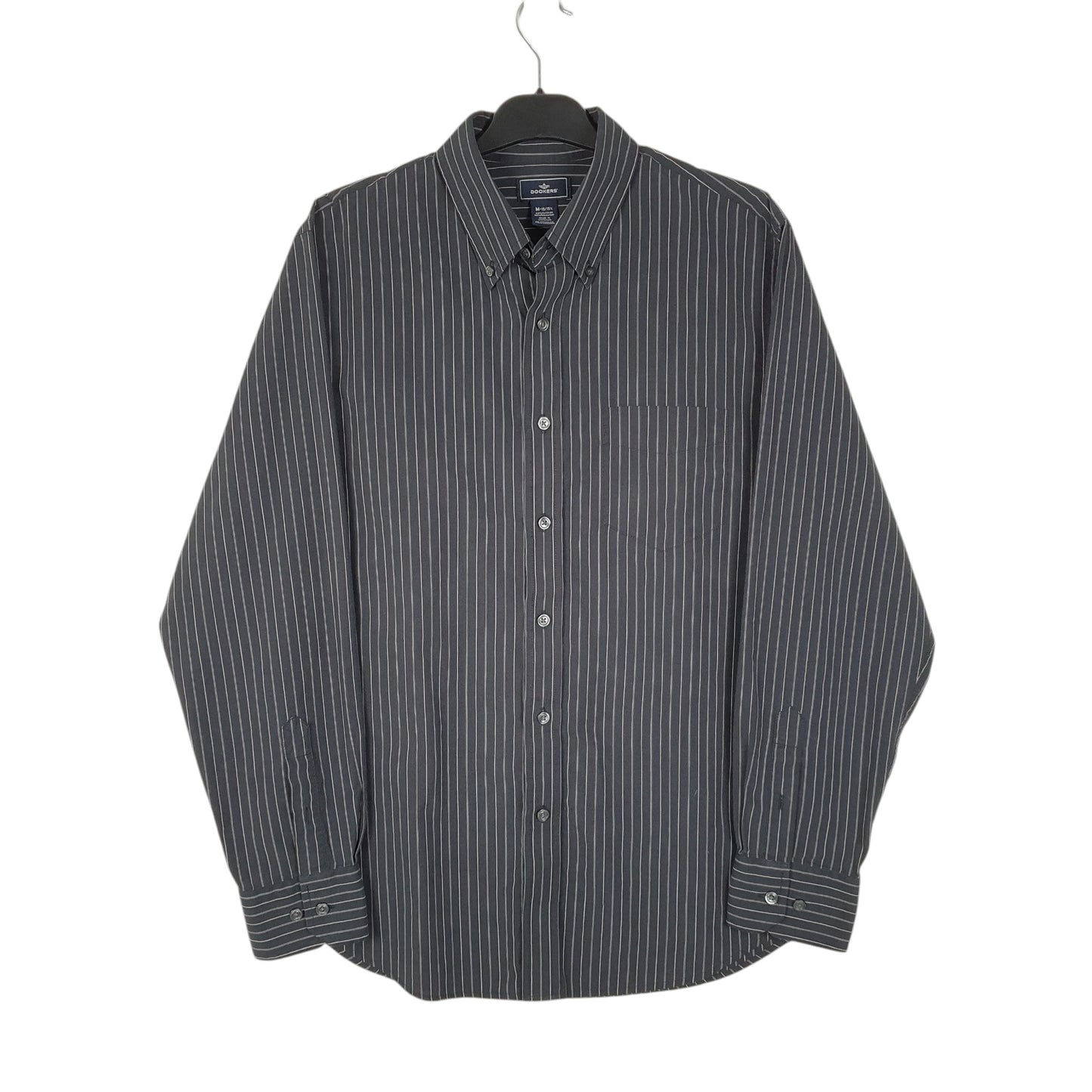 Mens Black Dockers  Long Sleeve Shirt