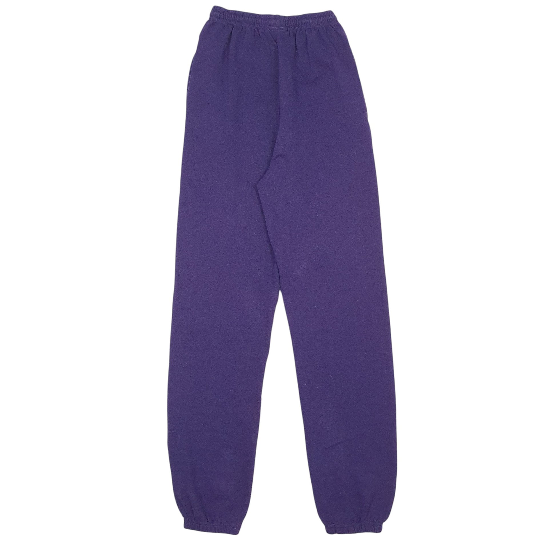 Womens Purple Champion NYU Elasticated Waist  Trousers