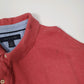 Mens Pink Tommy Hilfiger  Hoodie Polo Shirt