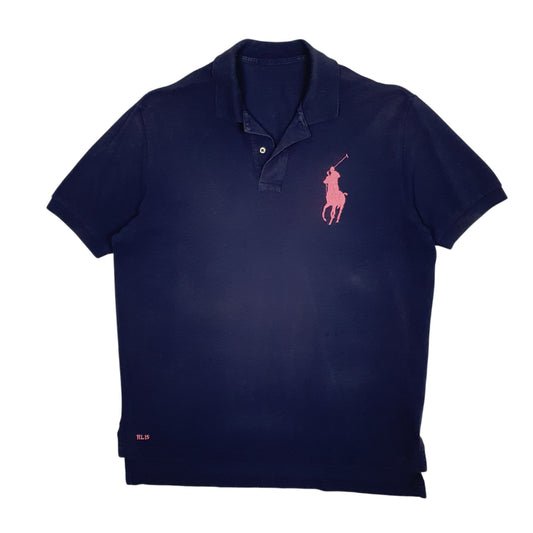 Mens Navy Polo Ralph Lauren  Short Sleeve Polo Shirt
