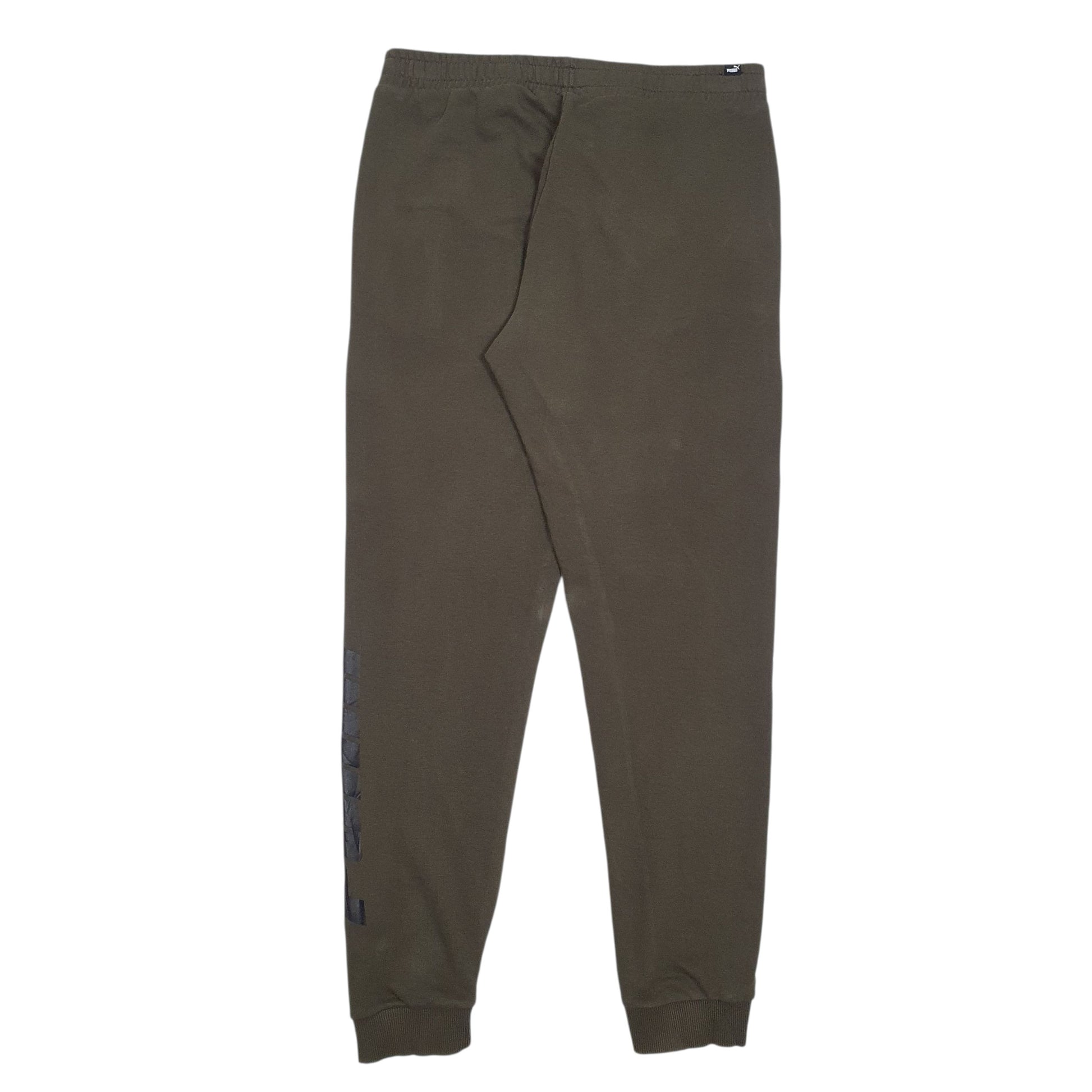 Mens Green Puma   Trousers