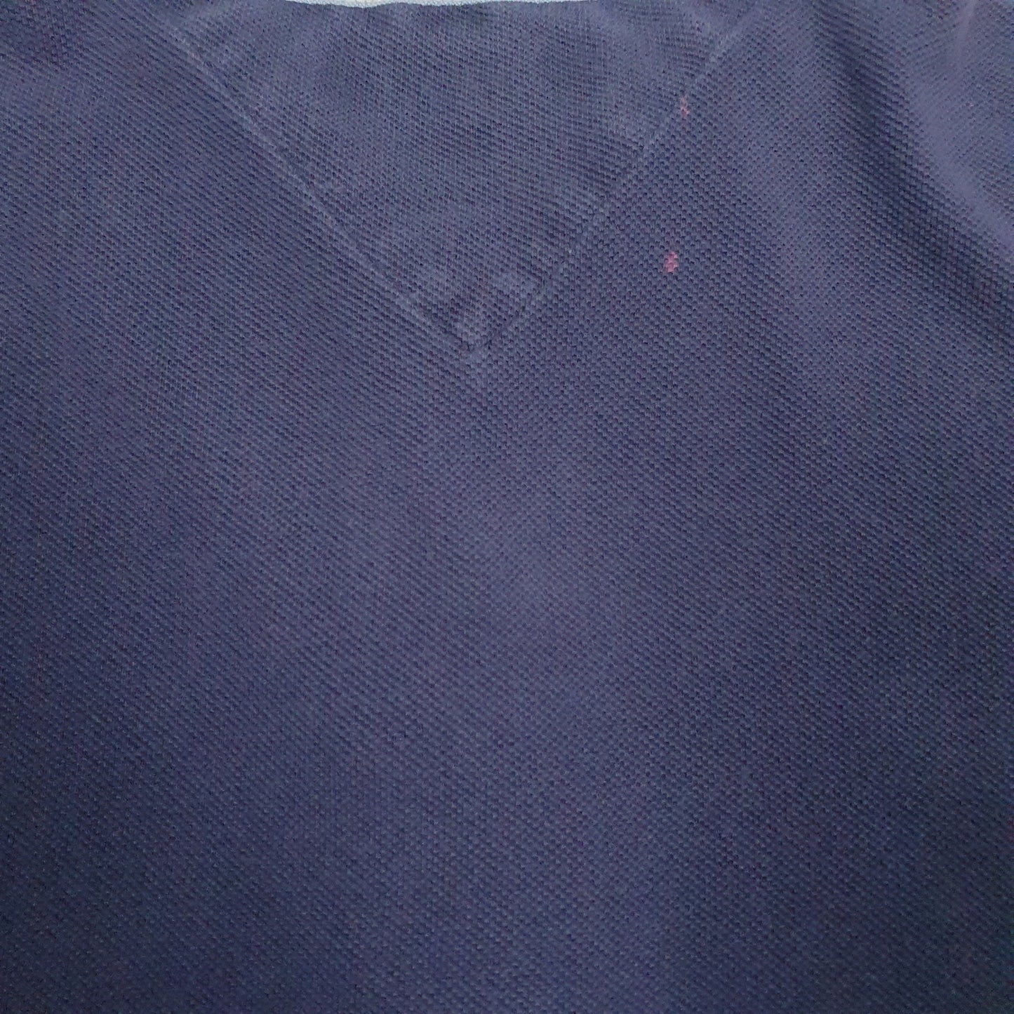 Mens Navy Tommy Hilfiger  Hoodie Polo Shirt
