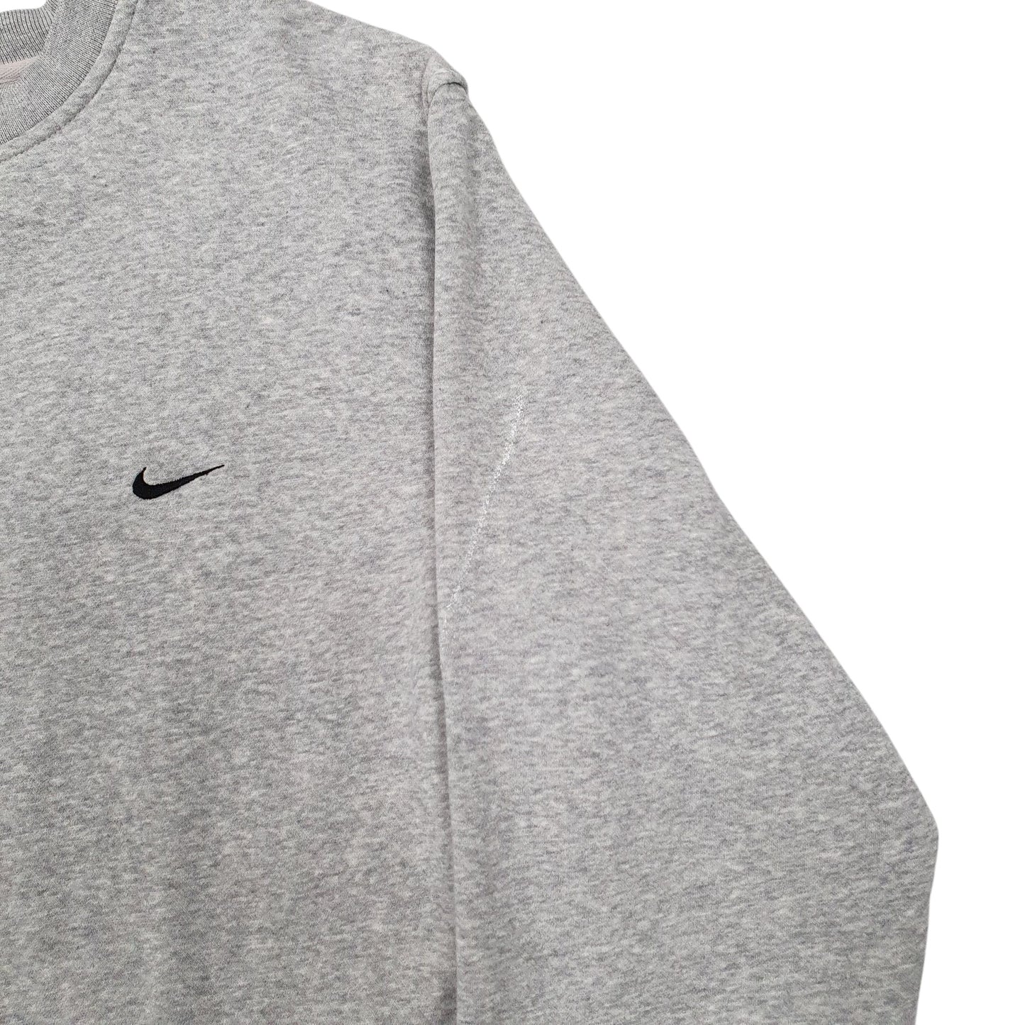Mens Grey Nike Vintage 00s Crewneck Jumper