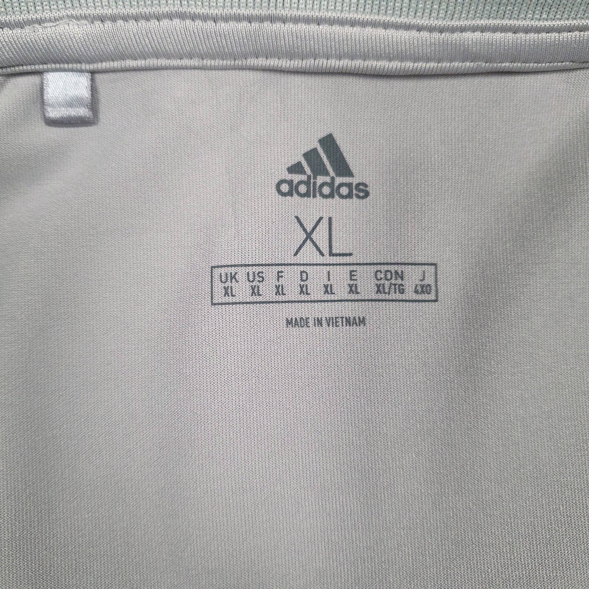 Mens Grey Adidas US Open Quarter Zip Jumper