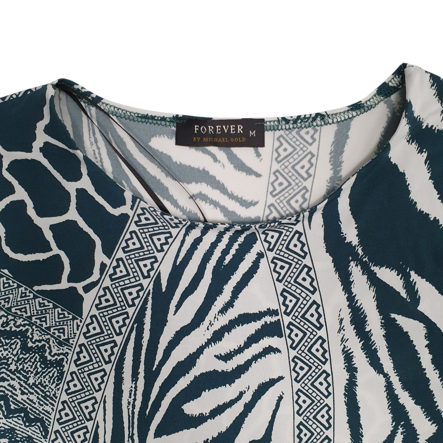 Womens Green Michael Gold Forever Blouse  T Shirt