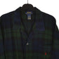 Mens Navy Polo Ralph Lauren Cardigan Plaid  Shirt