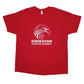 Mens Red Jerzees  Short Sleeve T Shirt
