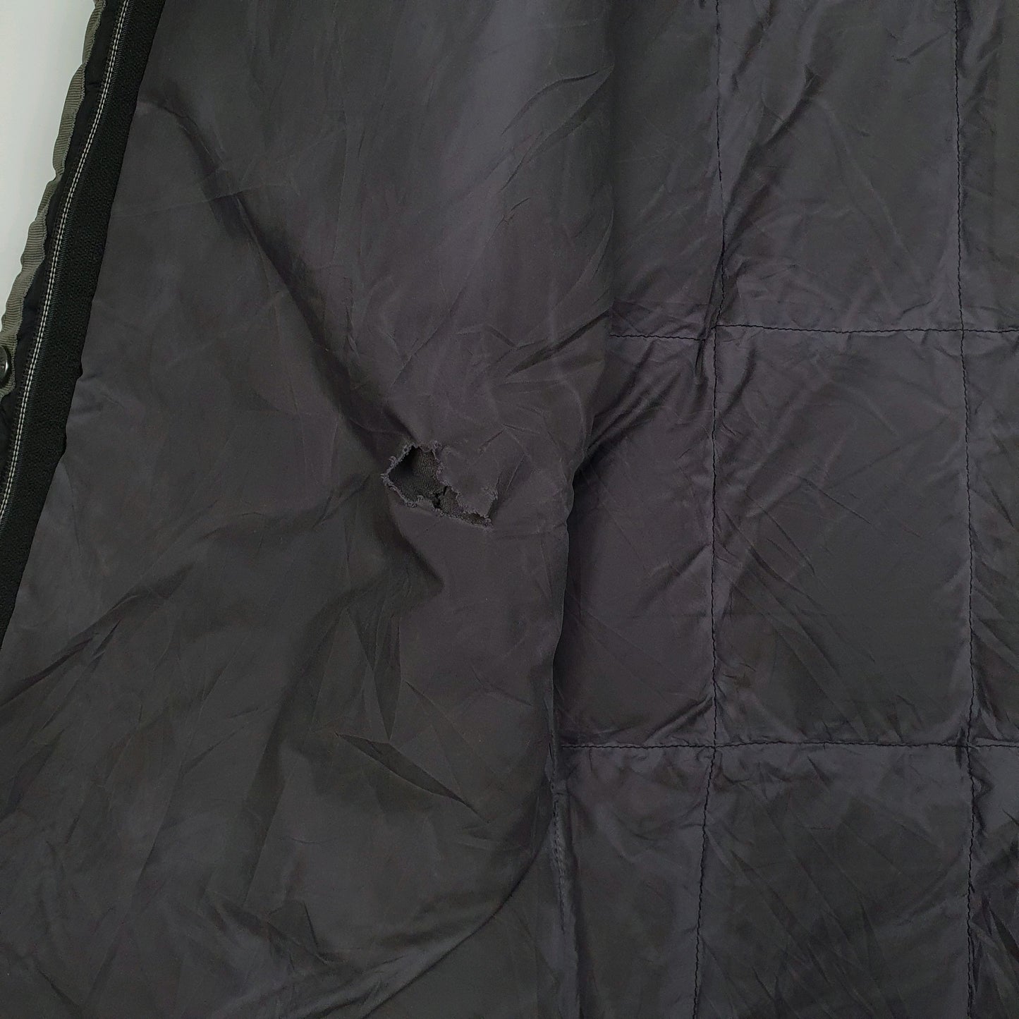Womens Black The North Face Longline Parka  Coat