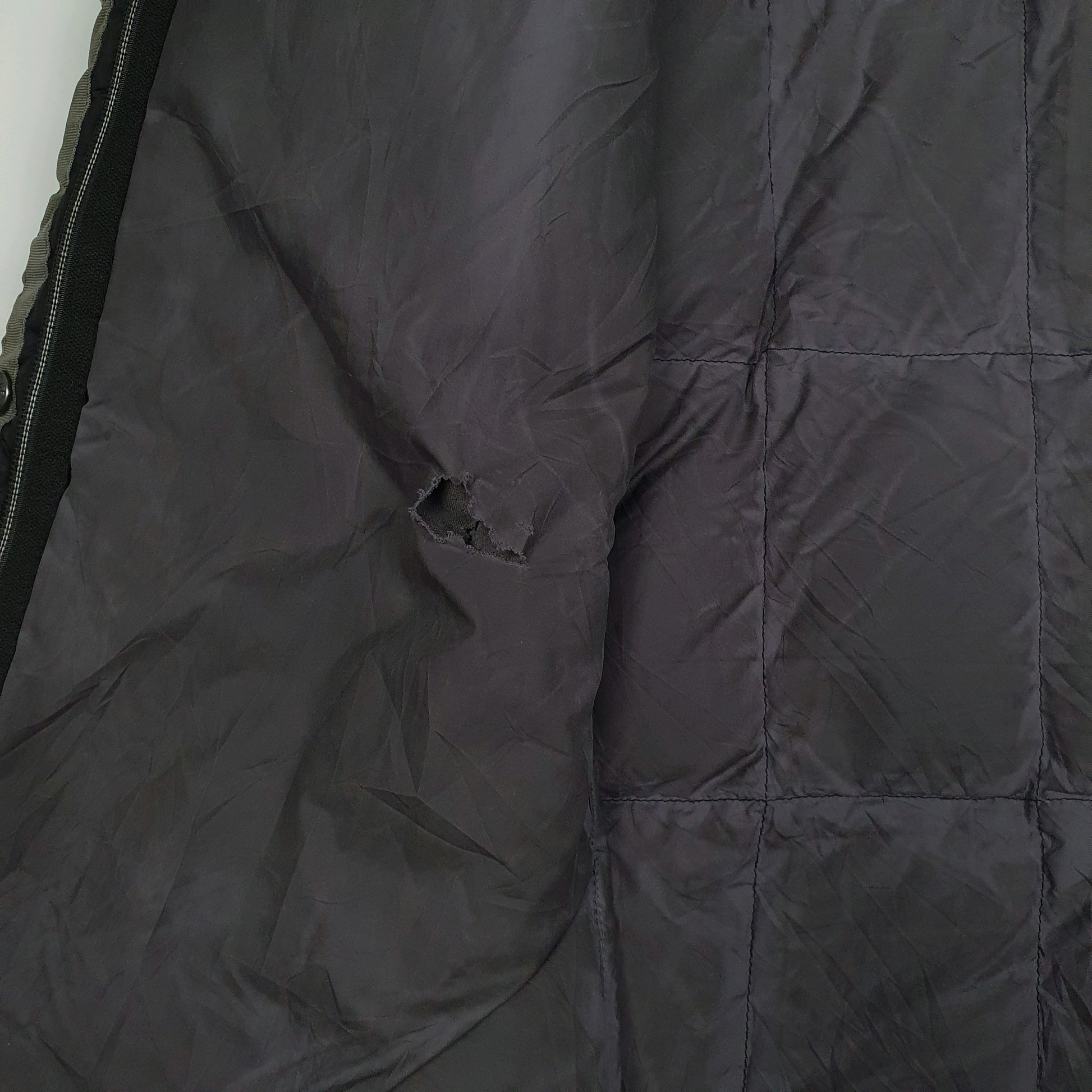 Womens Black The North Face Longline Parka  Coat