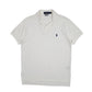 Mens White Polo Ralph Lauren  Short Sleeve Polo Shirt