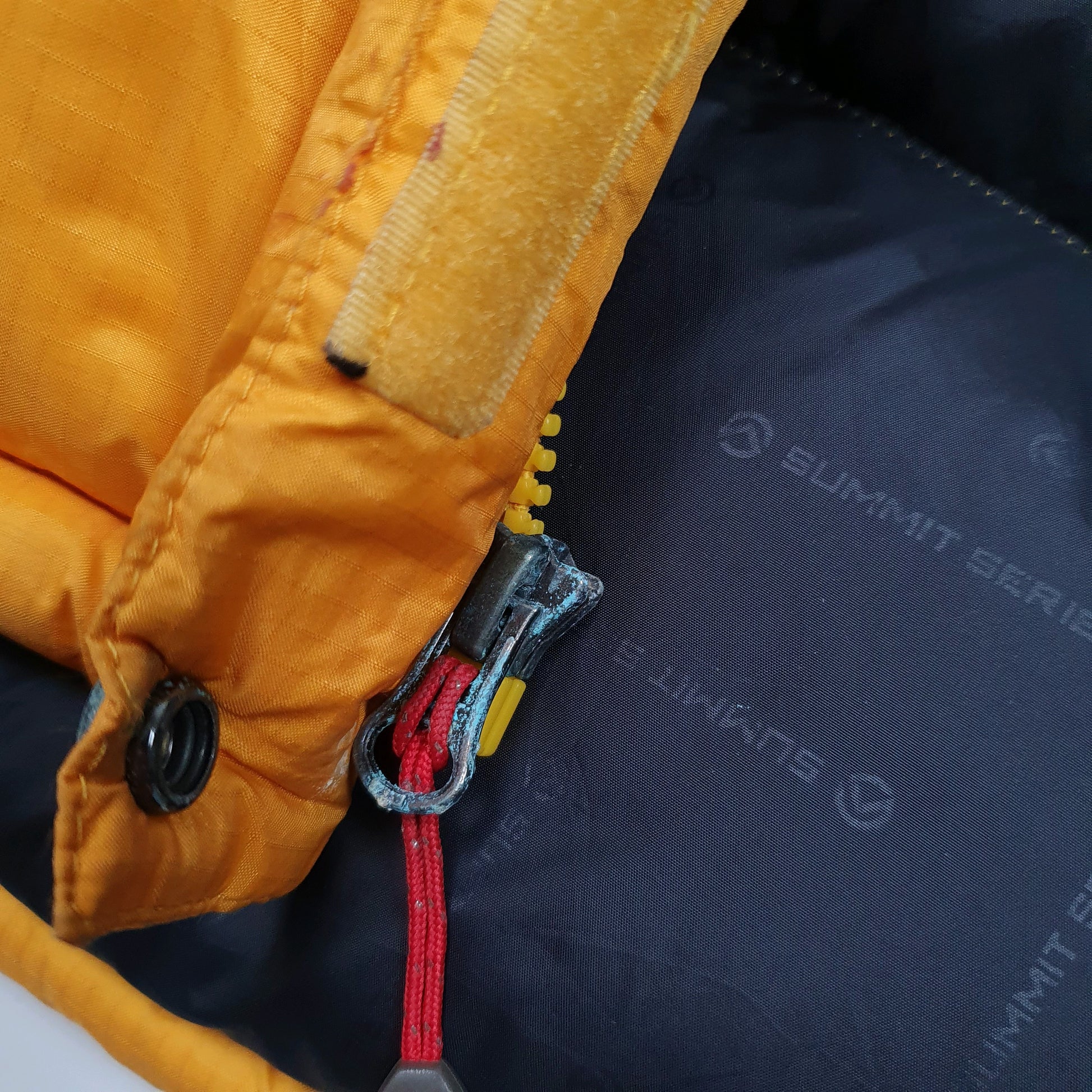 Womens Yellow The North Face Baltoro Summit Series  Coat