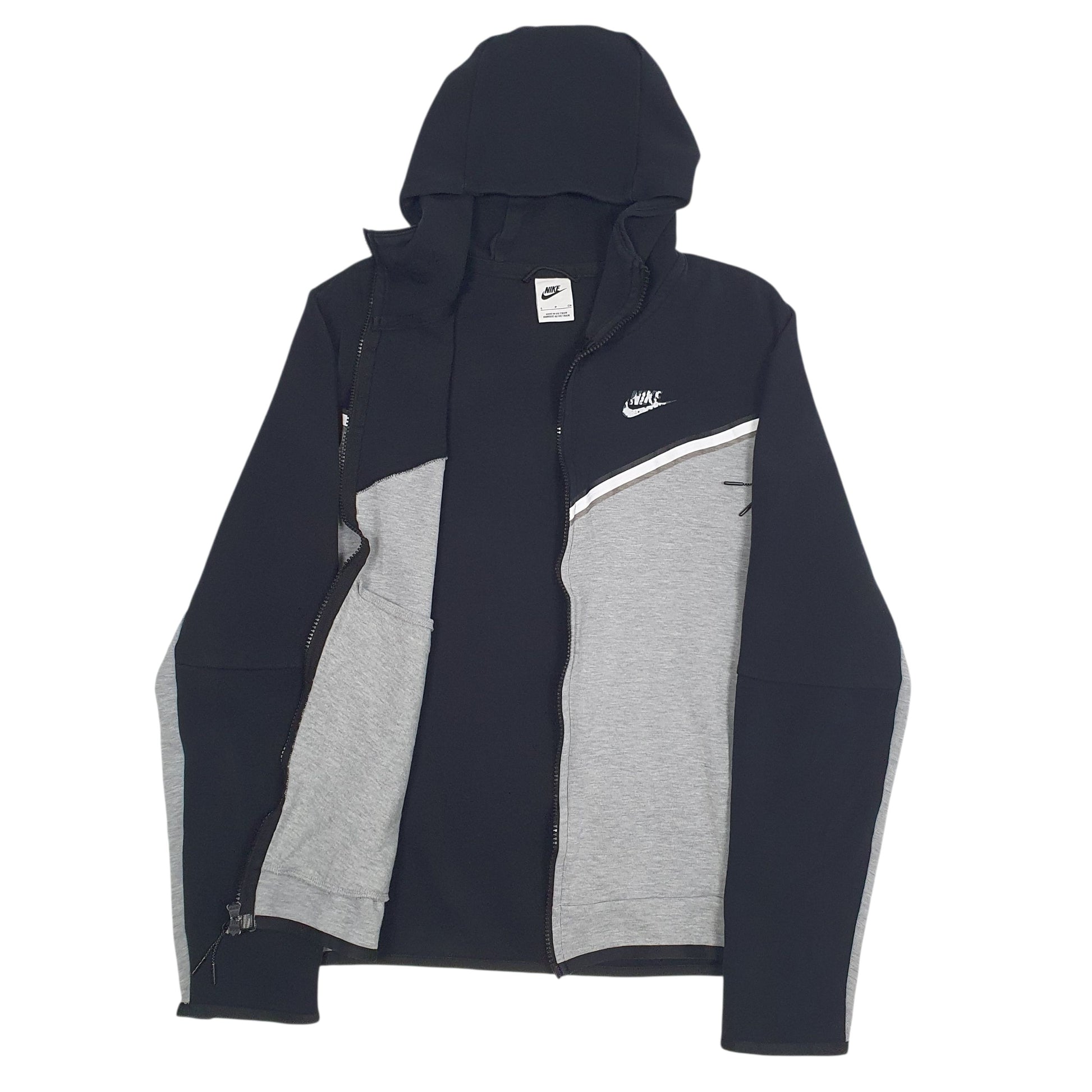 Mens Grey Nike  Full Zip Jumper