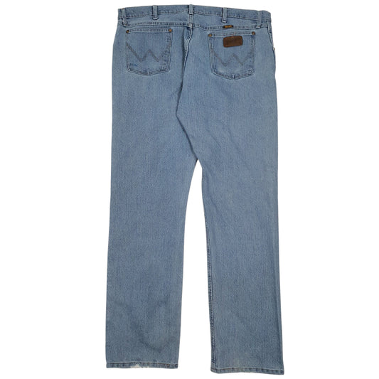 Mens Blue Wrangler Cowboy  Jeans