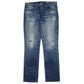 Mens Blue Levis Distressed Made In Japan 511 JeansW34 L32