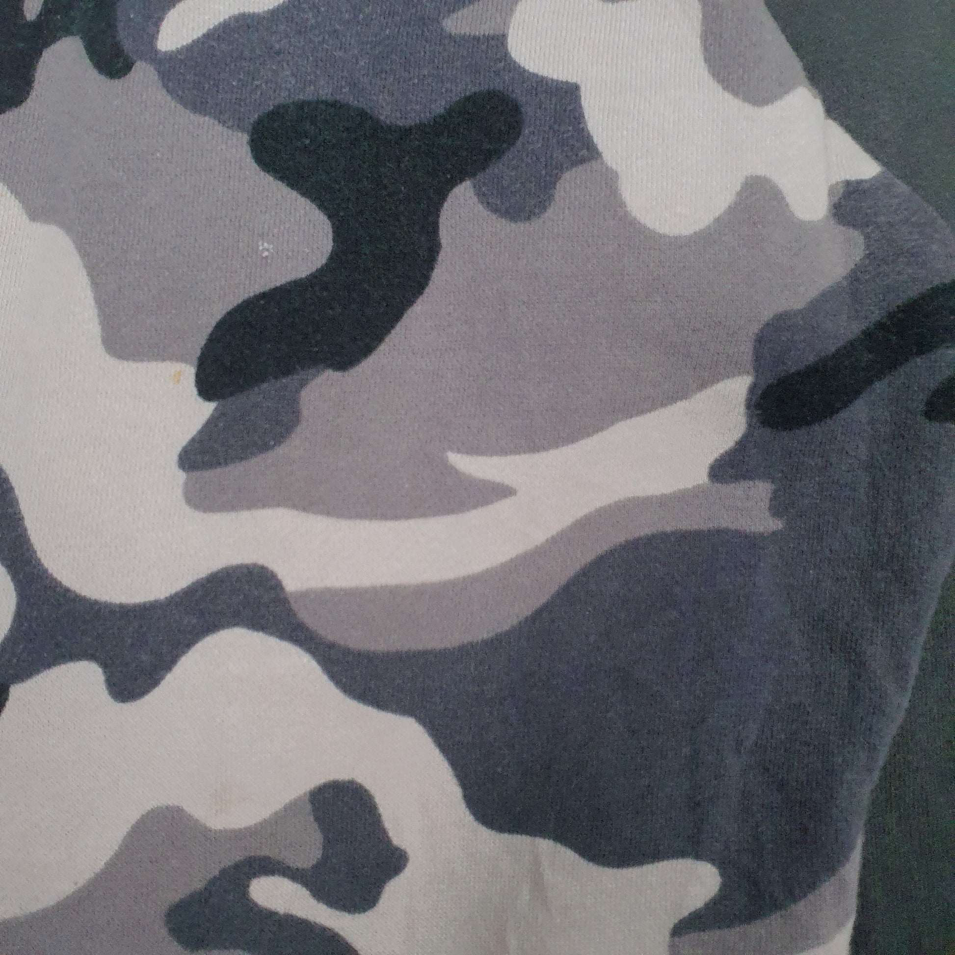 Mens Grey Starter Camo Hoodie Jumper