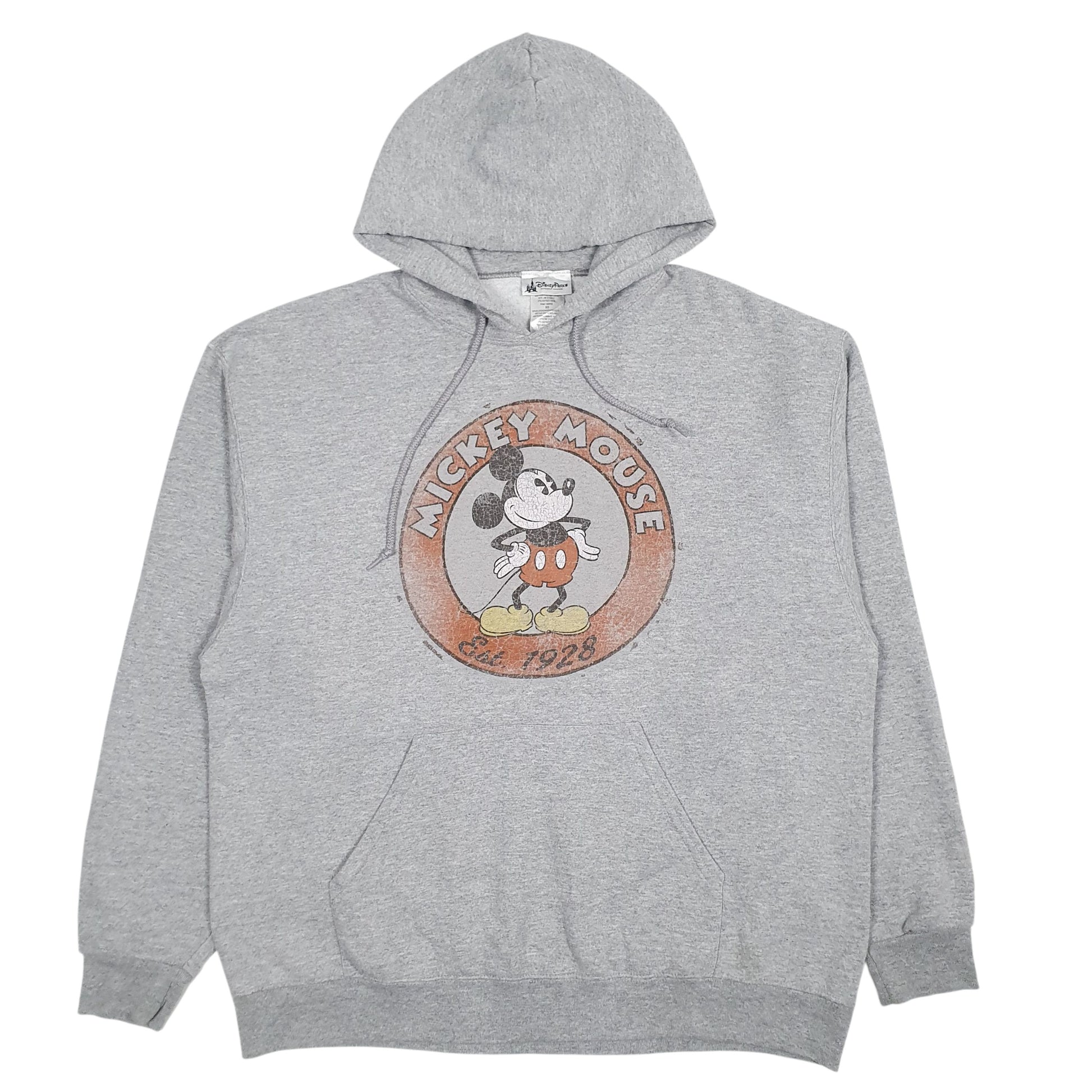 Mens Grey Disney  Hoodie Jumper