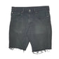 Mens Black Levis 511 Cut Off Stretch Denim Shorts