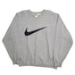 Mens Grey Nike Vintage 90s Made In USA Crewneck Jumper