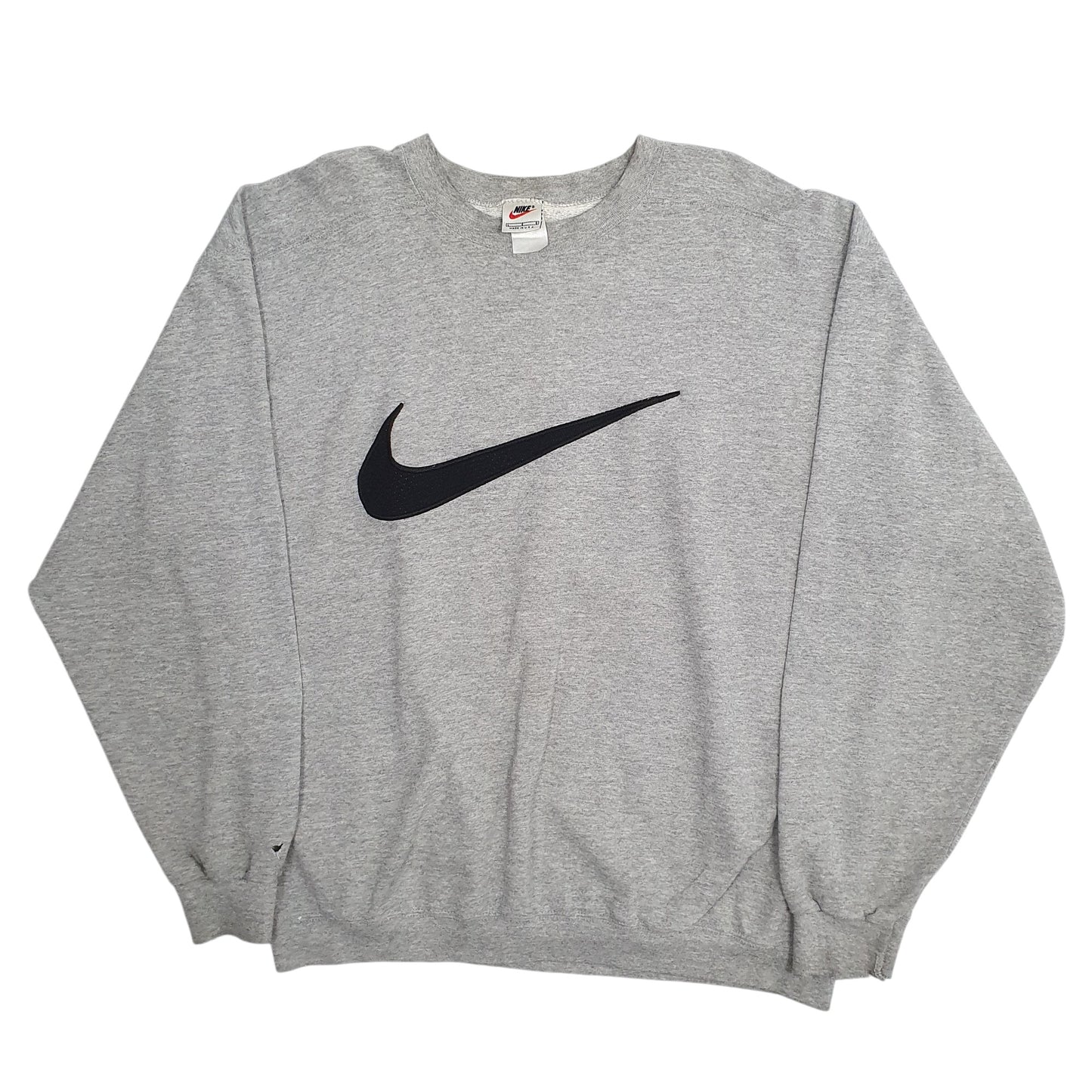 Mens Grey Nike Vintage 90s Made In USA Crewneck Jumper