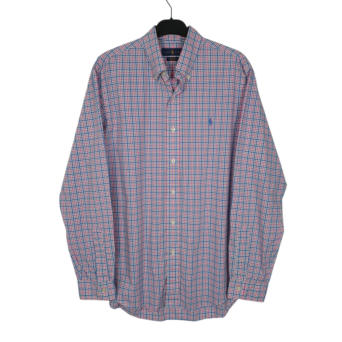 Mens Pink Ralph Lauren Stretch Long Sleeve Shirt