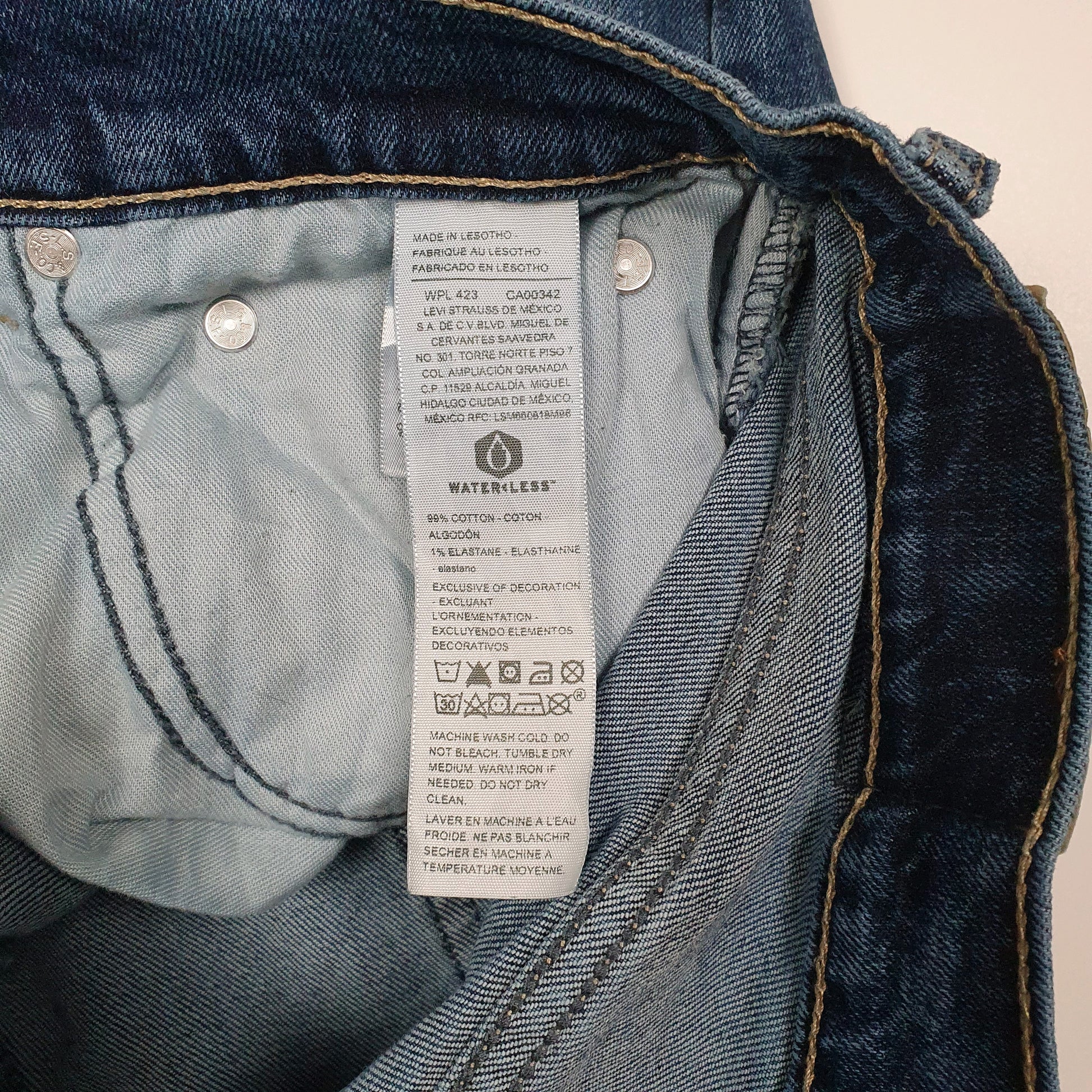 Mens Blue Levis   Jeans