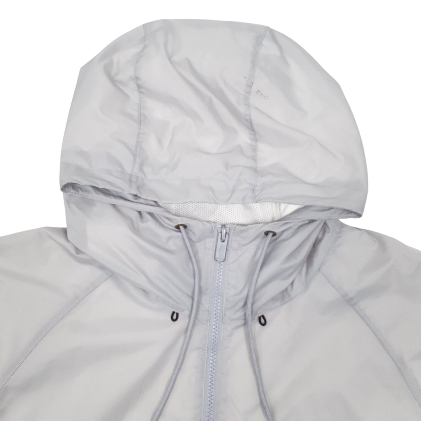 Mens White Nike  Crewneck Coat