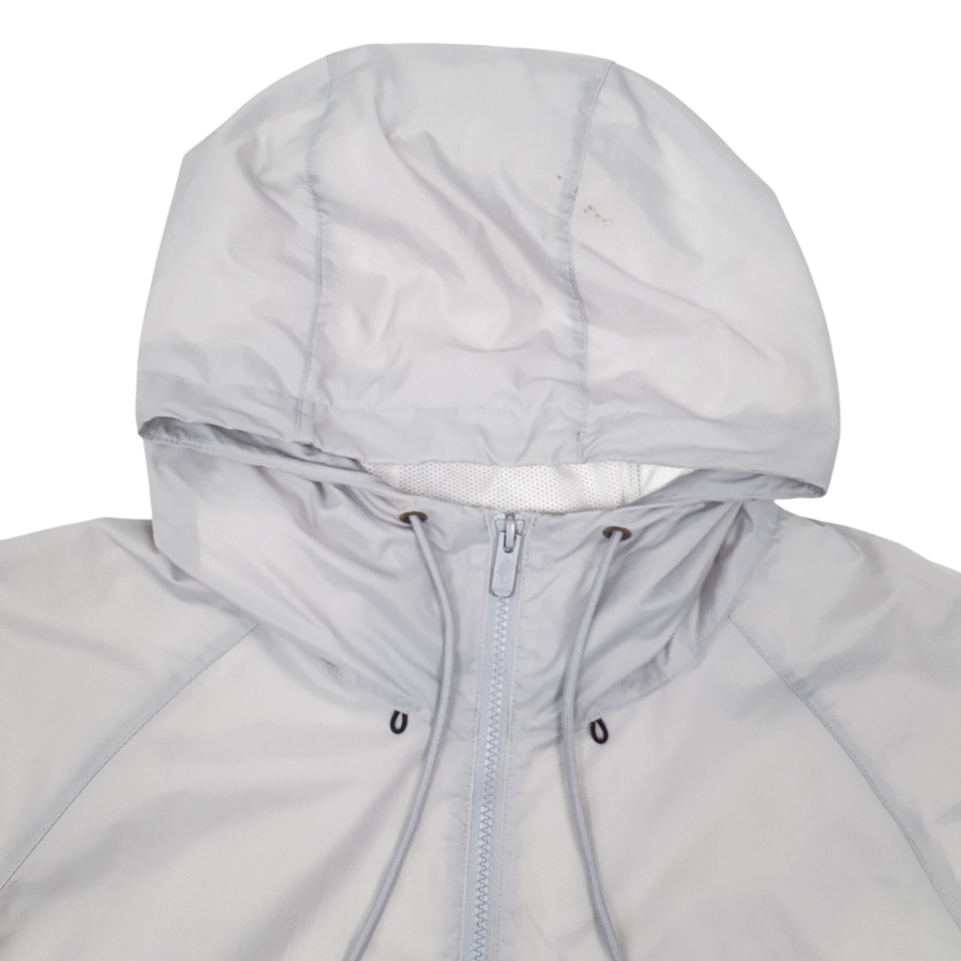 Mens White Nike  Crewneck Coat