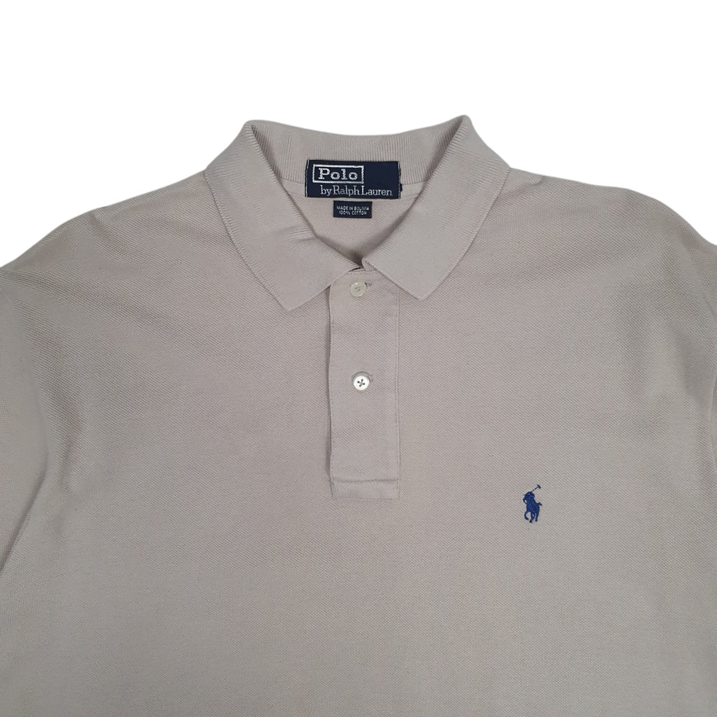 Mens Grey Polo Ralph Lauren   Polo Shirt