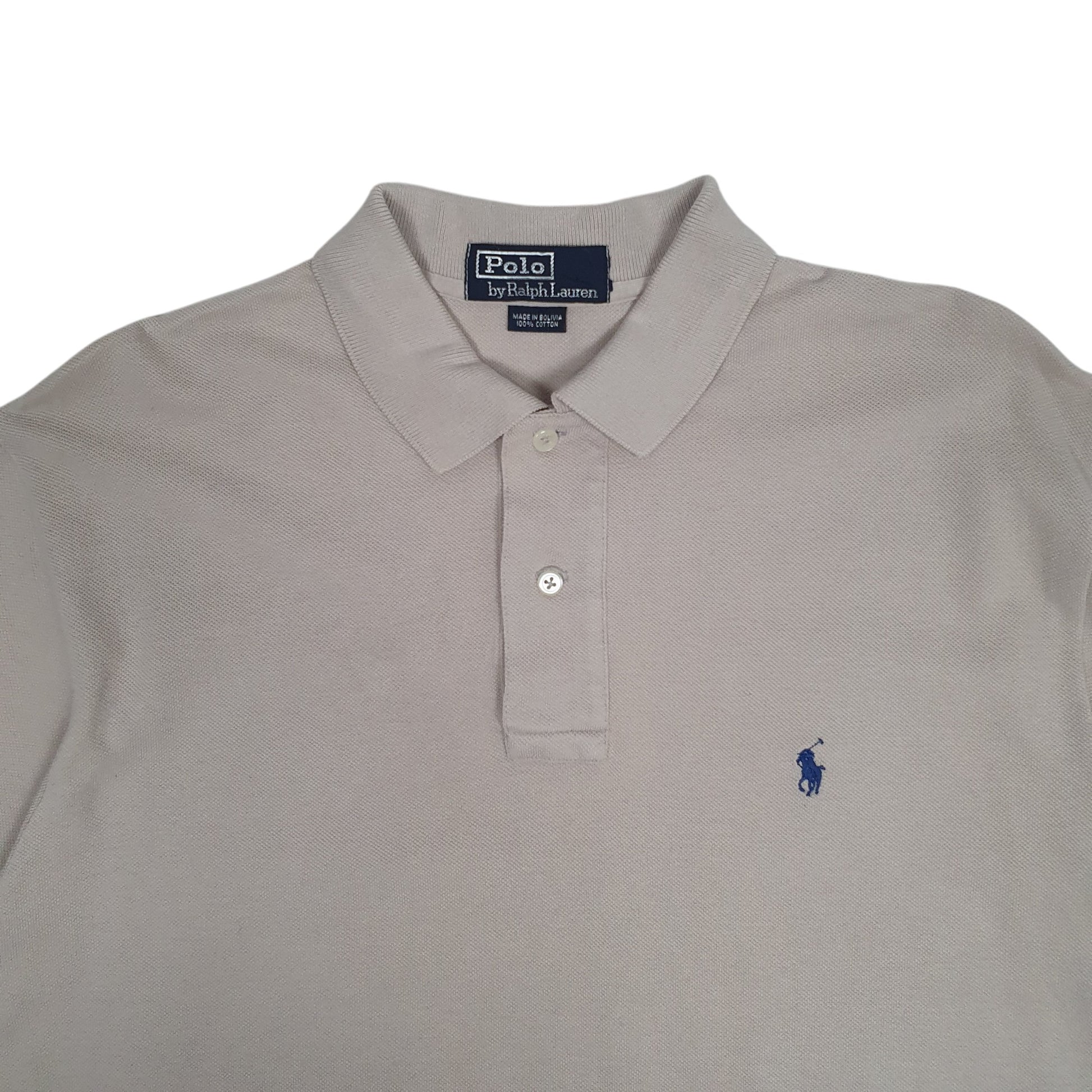 Mens Grey Polo Ralph Lauren   Polo Shirt